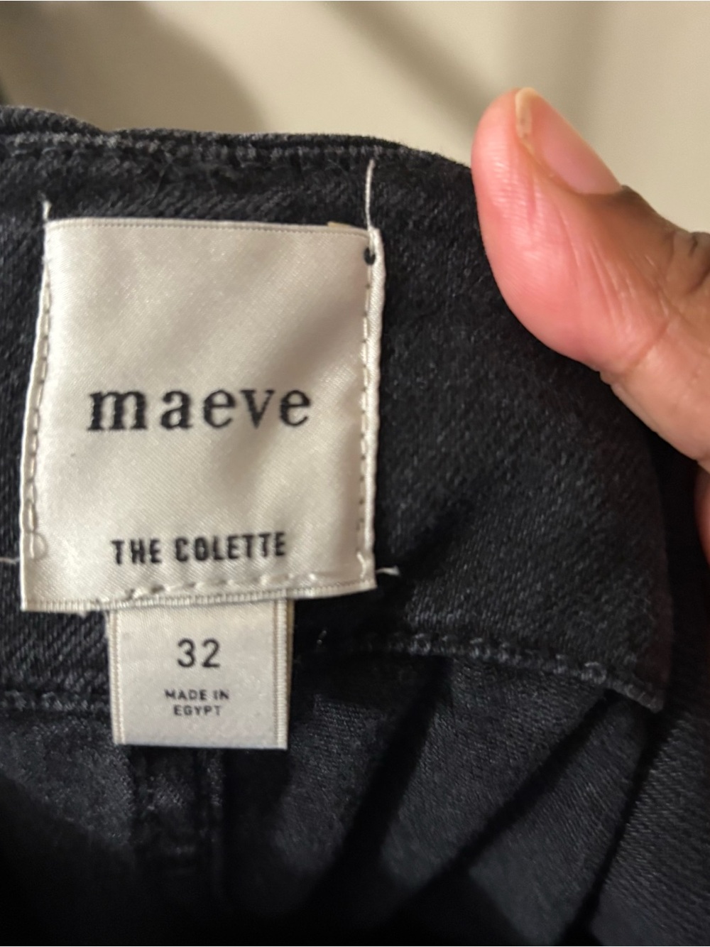 Maeve Anthropologie Colette High-Rise Crop Wide-Leg Jeans Sz 32 NWOT - Picture 4 of 4